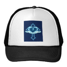 Love Heals Surely - Blue Effect Mesh Hats
