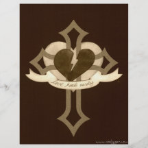 Love Heals Surely - Sepia Effect Flyer