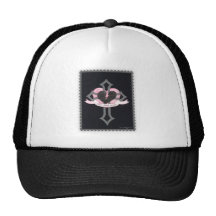 Love Heals Surely - Stamp Effect Mesh Hats