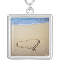 Love Heart Beach Necklaces