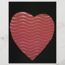 Love Heart Custom Flyer