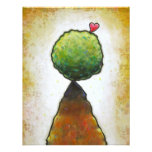 Love heart leaping beautiful fun contemporary art personalized invitations