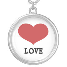Love heart necklace