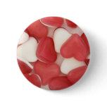 love heart sweet background button