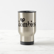 Love (Heart) Zombies Mugs