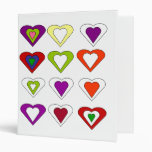 Love Hearts Binder