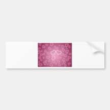 Love  Hearts Bumper Sticker