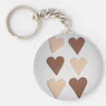LOVE HEARTS Key Chain