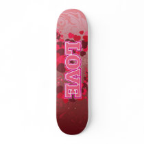 Love & Hearts Skate Board Decks