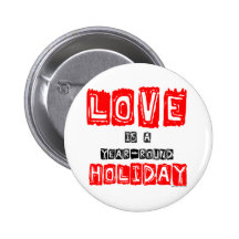 Love Holiday Pin