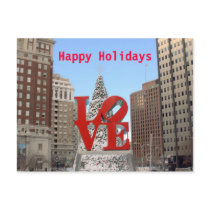Love Holiday Post Card