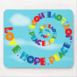 Love Hope Peace Joy Mousepad
