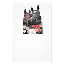 Love Horses Custom Stationery