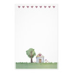 love house home garden stationery