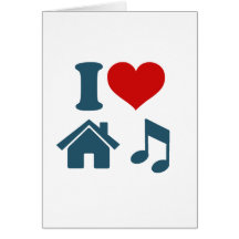 Love House Music Cards