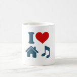 Love House Music Mug