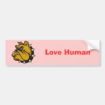 Love Human Bumper Stickers