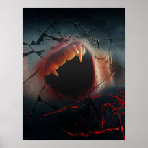 Love Hurts, Bloody Vampire Bite Posters