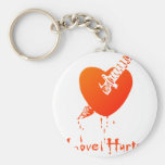 Love Hurts by Chillee Wilson Key Chain