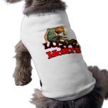 LOVE HURTS EMO POUTING GIRL pet clothing