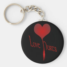 Love Hurts Keychain