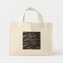 Love I Love You Tote Bag