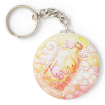 Love in a Bottle Keychain