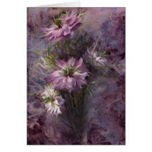Love-In-A-Mist Greeting Cards