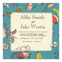 Love in Bloom Wedding Invitation