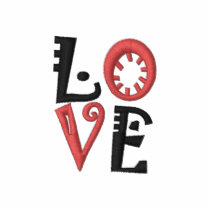 Love In embroidered Polo