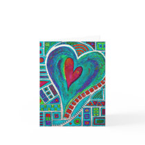 Love In Every Heart Note Card