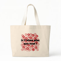Love - in french tote bag