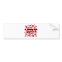 Love - in french bumper sticker