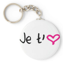 Love - in french key chains