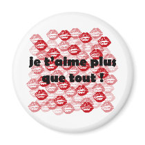 Love - in french magnet