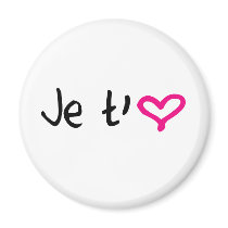 Love - in french fridge magnets