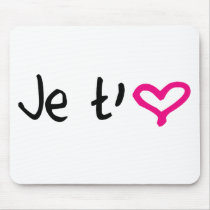 Love - in french mouse pads