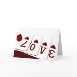 Love in Heart Playing Cards