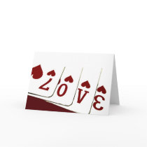 Love in Heart Playing Cards