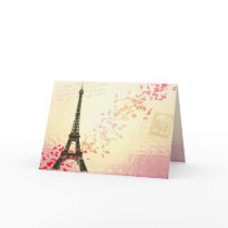 Love in Paris Greeting Cards