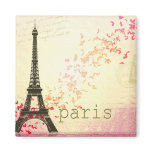 Love in Paris Refrigerator Magnet