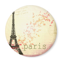 Love in Paris Fridge Magnet