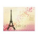 Love in Paris postcards