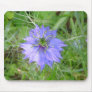 love in the mist flower mouse pad