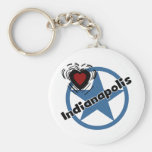 Love Indianapolis Key Chain