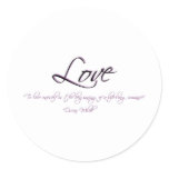 Love, Inspirational collection Sticker
