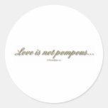 "Love is...." ( 1 Corinthians 13 ) Stickers