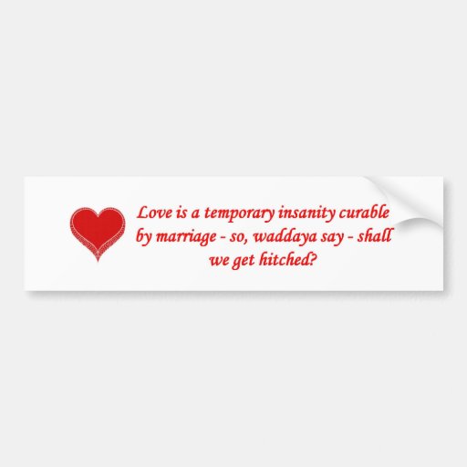 love-is-a-temporary-insanity-curable-by-01 bumper stickers