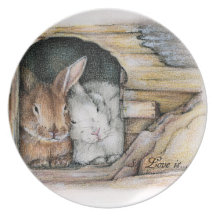 LOVE IS... DINNER PLATE