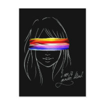 Love Is Gender Blind Post Card